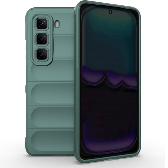 Huse pentru Infinix Hot 50 4G, Gaming Shockproof, verde