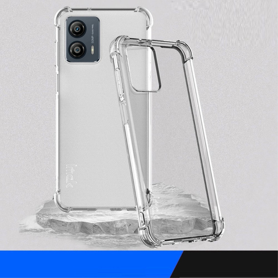 IMAK Huse pentru Motorola Moto G53 5G, Dropproof, transparentă
