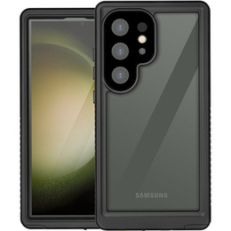 Husă impermeabilă IP68 pentru Samsung Galaxy S24 Ultra, Redpepper, negru