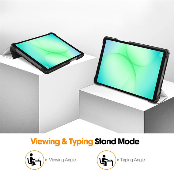 Husă inteligentă cu imprimeu pentru Samsung Galaxy Tab A11/A9