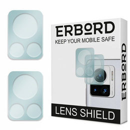 2x ERBORD sticlă călită ERBORD pentru camera pentru Motorola Edge 30 Ultra 5G