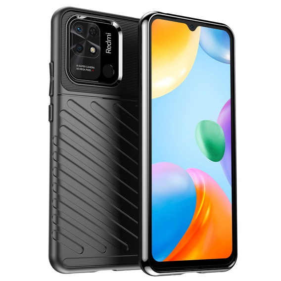 Huse pentru Xiaomi Redmi 10C, Thunder, negru