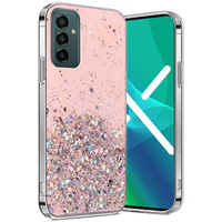 Huse pentru Samsung Galaxy M23 5G / M13, Glittery, roz