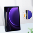 Husă pentru Samsung Galaxy Tab S10 Lite / S10 FE / S9 FE, Smartcase Hybrid, cu spațiu pentru stylus, albastru închis