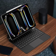 Husă pentru tastatură pentru Apple iPad Pro 11" 5th gen 2024, Dux Ducis MK Series, negru