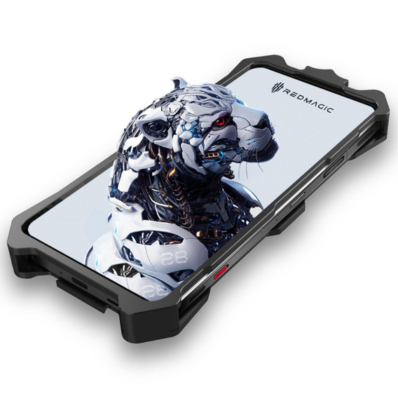 Husă blindată pentru ZTE nubia Red Magic 8 Pro 5G / Pro+, Aluminum Alloy, negru