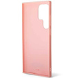 Karl Lagerfeld Huse pentru Samsung Galaxy S23 Ultra, Saffiano Mono Metal, roz