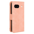 Cu clapetă pentru Google Pixel 8A, Card Slot, roz