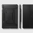Husă SPIGEN Rugged Armor Pro pentru Samsung Galaxy Tab S9 FE+ 12.4" (X610/X616B) – Neagră