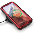 Husă blindată pentru Samsung Galaxy S25, R-JUST, roșu