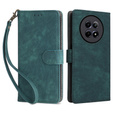 Husă flip pentru Realme 12 5G, RFID Wallet, verde