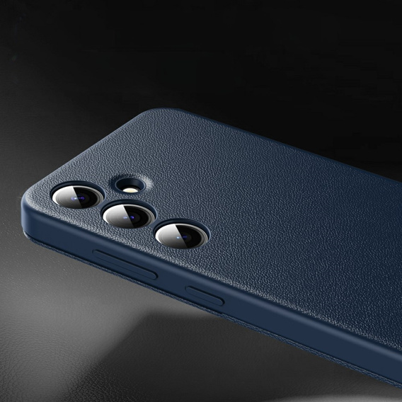 Husă cu clapetă pentru Samsung Galaxy A56 5G, Smart View Wallet, albastru