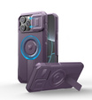 Carcasă blindată pentru iPhone 16 Pro Max, Dexnor CamProtect MagSafe, violet