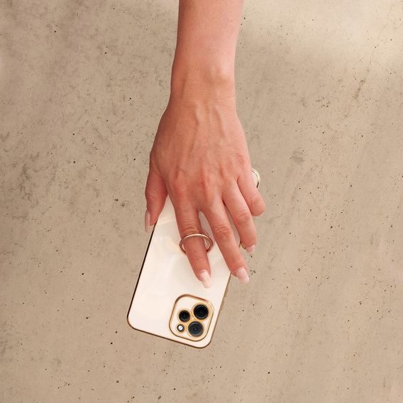 Huse pentru Huawei Nova Y61 , Electro Ring, alb