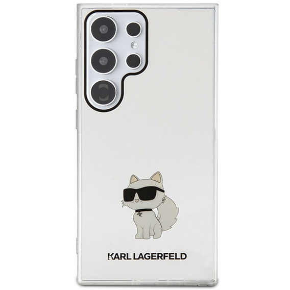 Husă Karl Lagerfeld IML Choupette pentru Samsung Galaxy S24 Ultra