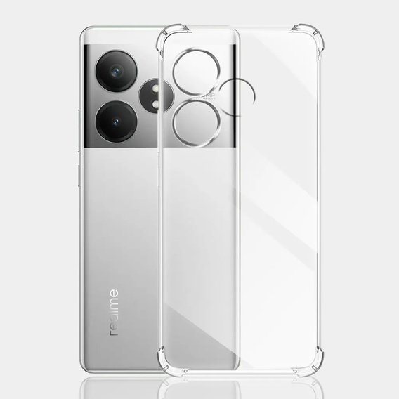 Huse pentru Realme GT 6 / 6T, Dropproof, transparentă