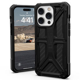 Carcasă Urban Armor Gear pentru iPhone 14 Pro, Monarch, carbon negru