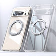 Husă pentru Google Pixel 8A, Fusion Hybrid Case, pentru MagSafe, transparentă