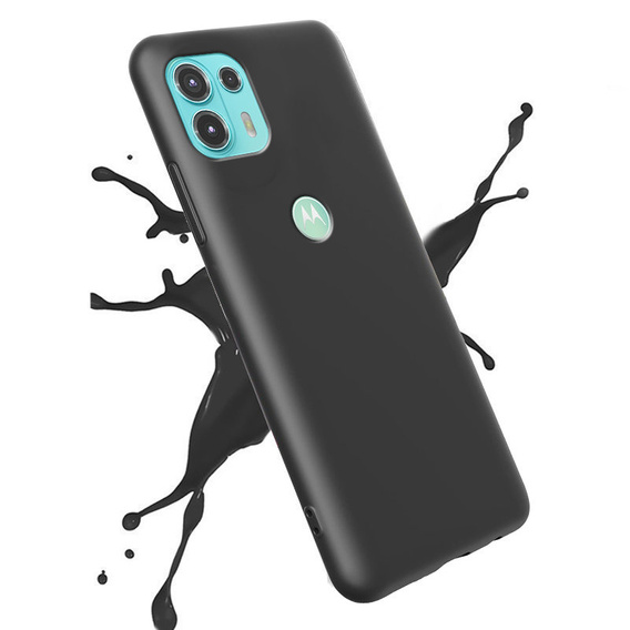 Husa pentru Motorola Edge 20 Lite, Silicone Lite, negru