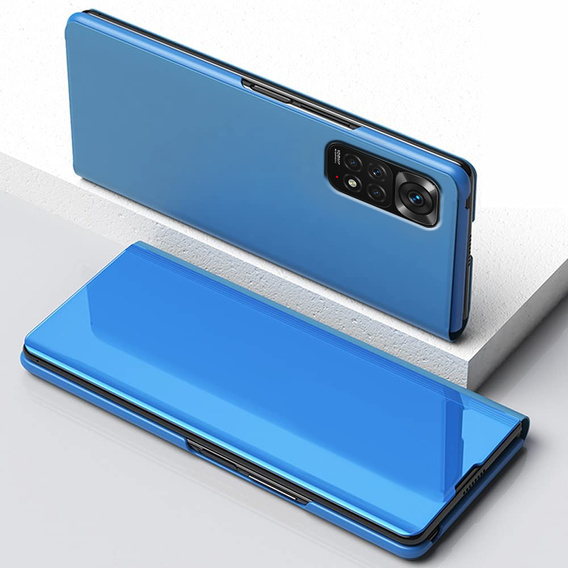 Huse pentru Xiaomi Redmi Note 11 / 11S, Clear View, albastru