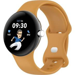 Pasek Silikonowy do Google Pixel Watch, Żółty