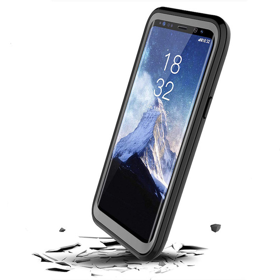 Carcasă pentru Samsung Galaxy S9, Shockproof, cu folie, albastru