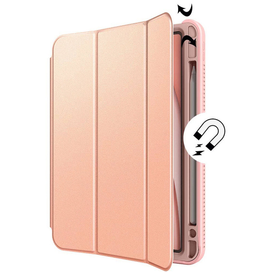 Huse pentru iPad Air 4 10.9 2020 / iPad Pro 11 2020 / 2018, Suritch Full Body, roz rose gold