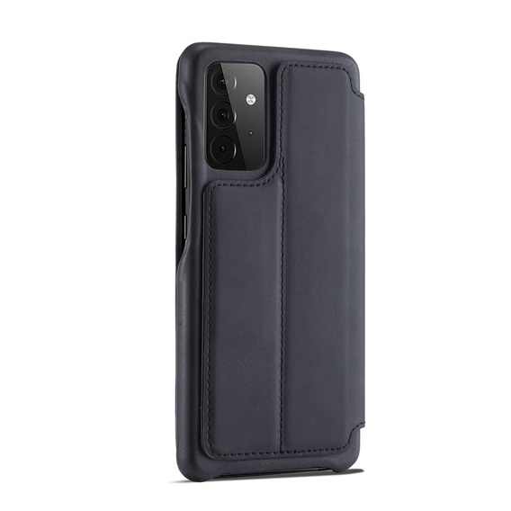 Cu clapetă pentru Samsung Galaxy A52 5G / 4G, LC.IMEEKE, negru