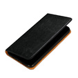 Cu clapetă pentru Samsung Galaxy A13 4G, Split Leather Wallet, albastru