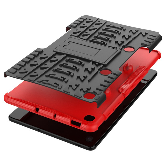 Huse pentru Samsung Galaxy Tab S6 Lite, Tire Armor, roșu