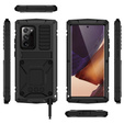 Husă blindată pentru Samsung Galaxy Note 20 Ultra, R-JUST, negru