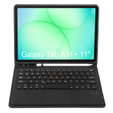 Husă cu tastatură Bluetooth și touchpad pentru Samsung Galaxy Tab A11+