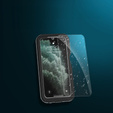 Husă impermeabilă IP68 pentru Samsung Galaxy A15 5G, Redpepper, negru