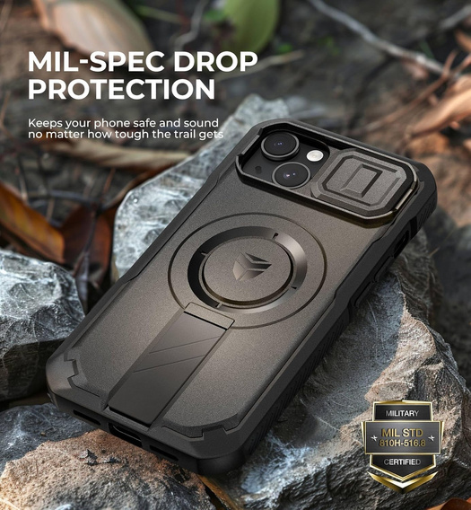 Dexnor CamProtect MagSafe carcasă blindată pentru iPhone 13 / 14