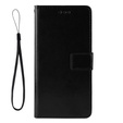 Cu clapetă pentru Oukitel WP5, Crazy Horse Wallet, negru