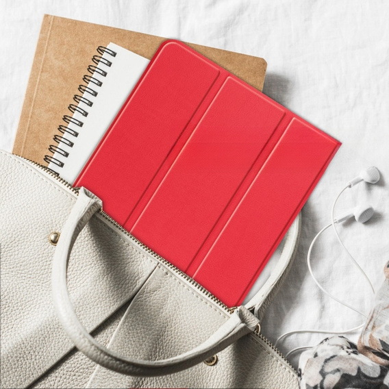 Husă pentru TCL Tab 10s 9081X / TCL Tab 10s 9080G 2021, Smartcase, roșu