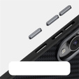Carcasa ABEEL pentru Samsung Galaxy S25 Edge, Carbon Fiber, pentru MagSafe, negru