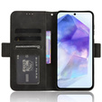 Cu clapetă pentru Samsung Galaxy A55 5G, Card Slot, negru