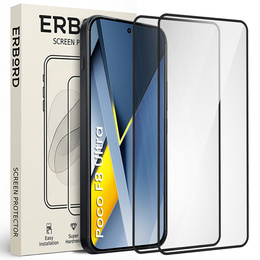 2x sticlă temperată ERBORD 3D pentru Xiaomi Poco F8 Ultra