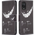 Cu clapetă pentru TCL 40 NxtPaper, Wallet, Don't Touch My Phone negru