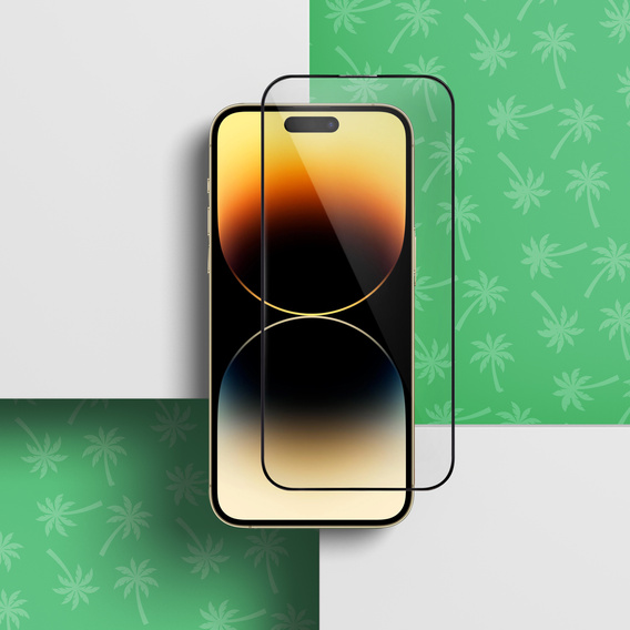 Sticlă temperată 5D Full Glue Smart Palm pentru iPhone 14 Pro