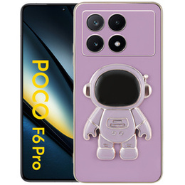 Huse pentru Xiaomi Poco F6 Pro, Astronaut, violet