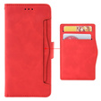 Cu clapetă pentru Xiaomi Redmi Note 13 5G, Card Slot, roșu