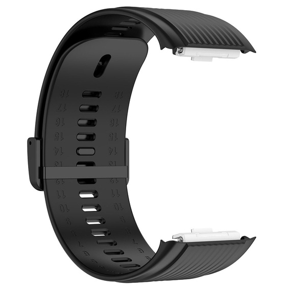 Curea din silicon pentru Huawei Watch D, negru