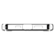 Carcasă MagSafe Spigen pentru Iphone 16E, Ultra Hybrid, transparent / alb + 9H Tempered Glass