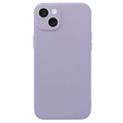 Husa pentru iPhone 15 Plus, Silicone Lite, violet