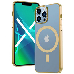 Huse pentru iPhone 13 Pro Max, ERBORD Hybrid MagSafe Case, albastru