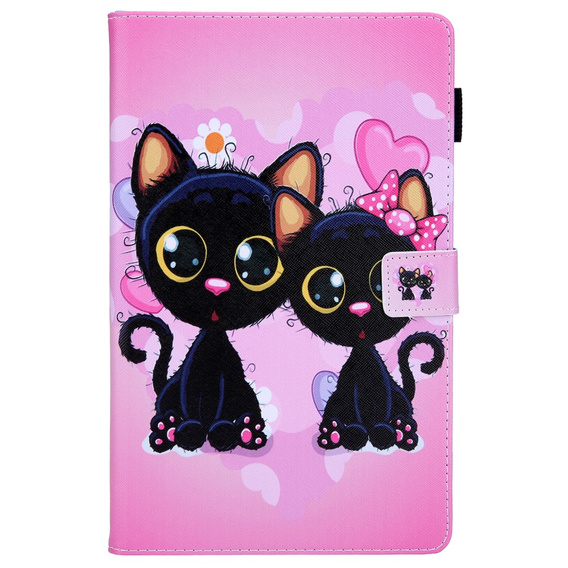 Huse pentru Samsung Galaxy Tab A9+ X210 / X215 / X216B, two cats