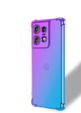 Husa pentru Motorola Edge 50 Pro, Gradient Dropproof, Violet / albastru