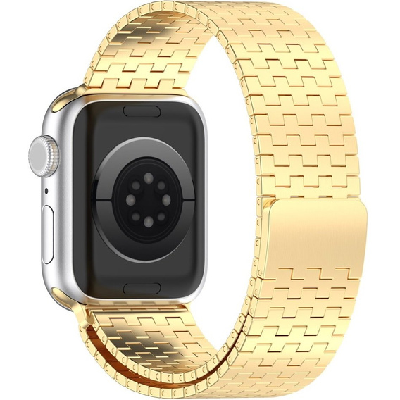 Brățară din oțel pentru Apple Watch 1/2/3/4/4/5/6/6/7/8/SE/ULTRA 42/44/45/49 MM - de aur
